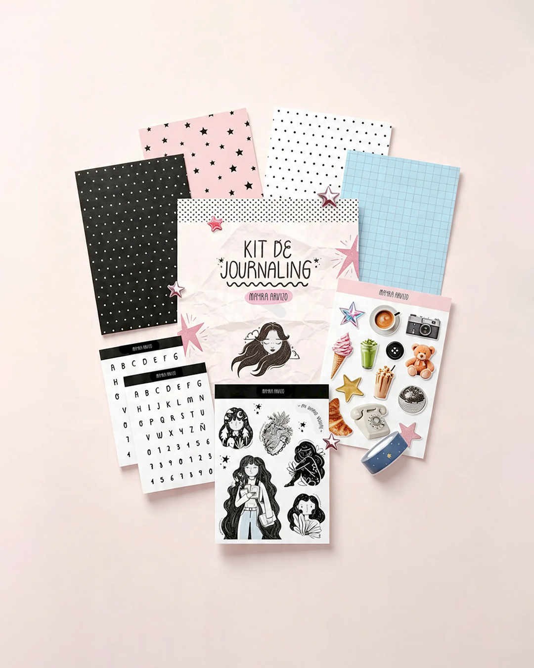 Kit de journaling ~ crea tu diario visual